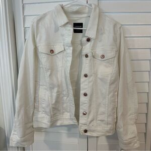 Cavalini White Denim Jacket